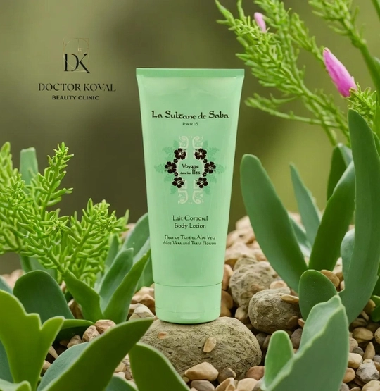 La Sultane De Saba Body Lotion Aloe Vera and Tiara Flowers - 192
