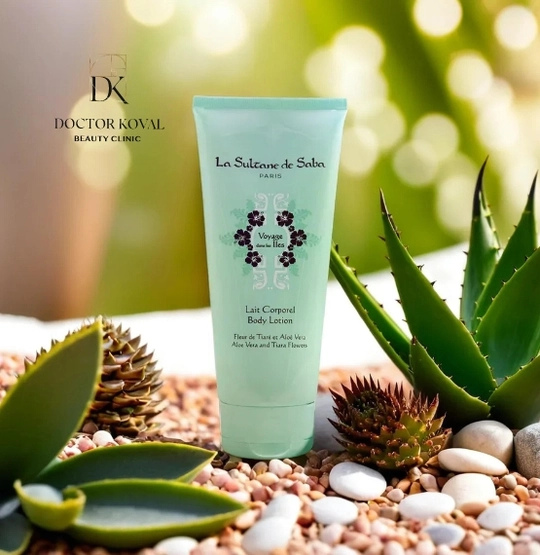 La Sultane De Saba Body Lotion Aloe Vera and Tiara Flowers tab-192