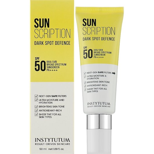 Instytutum Sunscription Dark Spot Defence SPF50 - 837